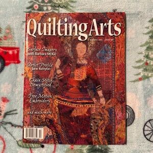Quilting Arts Magazine Summer 2002 VTG Trad Wife Grannycore